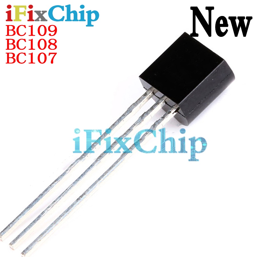 Set 10 Linh Kiện Bán Dẫn BC109 TO92 BC109B TO-92 BC107 BC107B BC108 BC108B