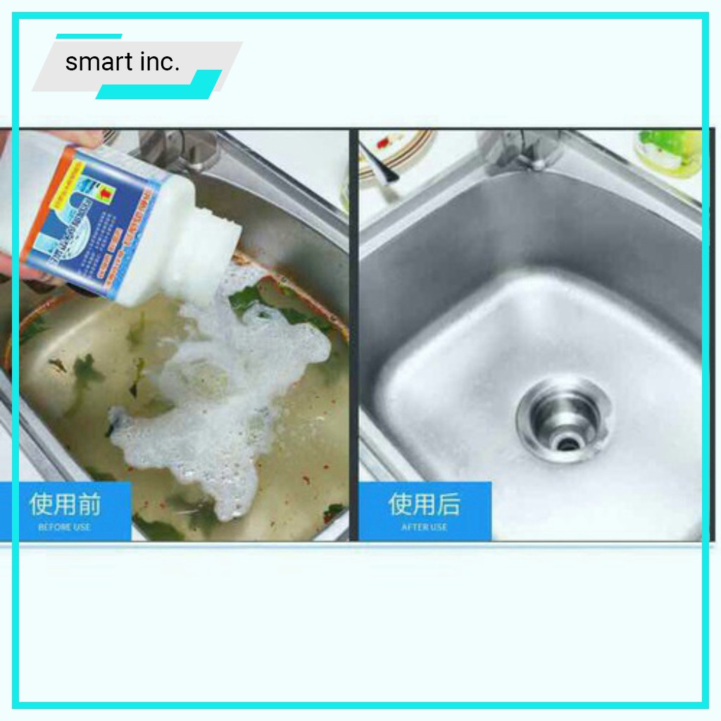 Bột Thông Cống Thuốc Thông Tắc Bồn Cầu Bồn Rửa Mặt Khử Mùi Nhà Bếp