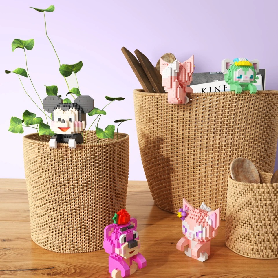 Mô Hình Đồ Chơi Lắp Ráp Hoạt Hình Cỡ Nhỏ P1123-1134