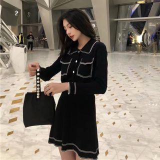 SỈ Combo 3 bộ váy len xinh yêu