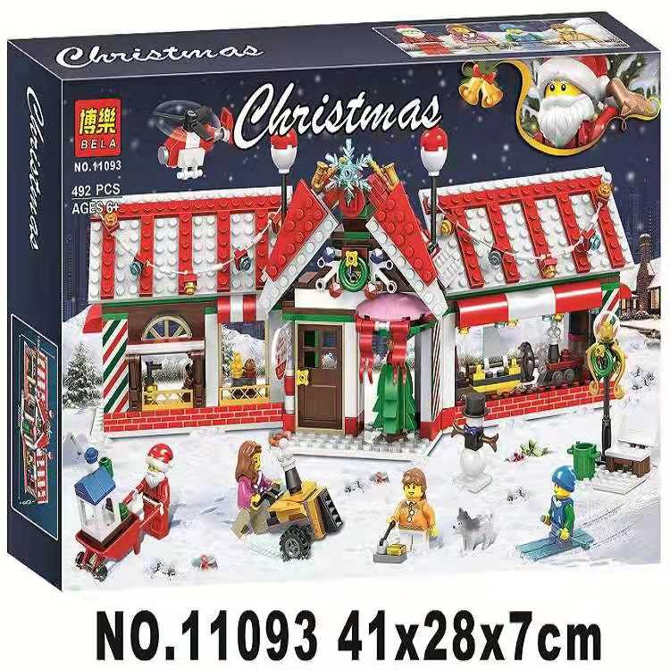 Đồ chơi Lắp ghép Mô hình quà noen mô hình nhà giáng sinh dành bất ngờ cho bé Children's Christmas gifts