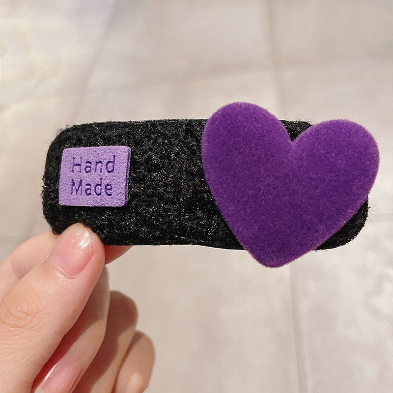 Kẹp tóc thiết kế hình trái tim mới