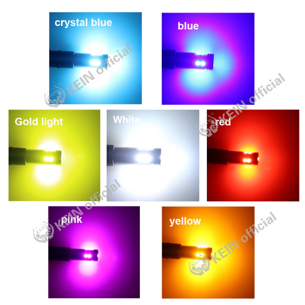 Đèn LED Canbus 9SMD 3030 6000K T10 5W siêu sáng cho xe hơi