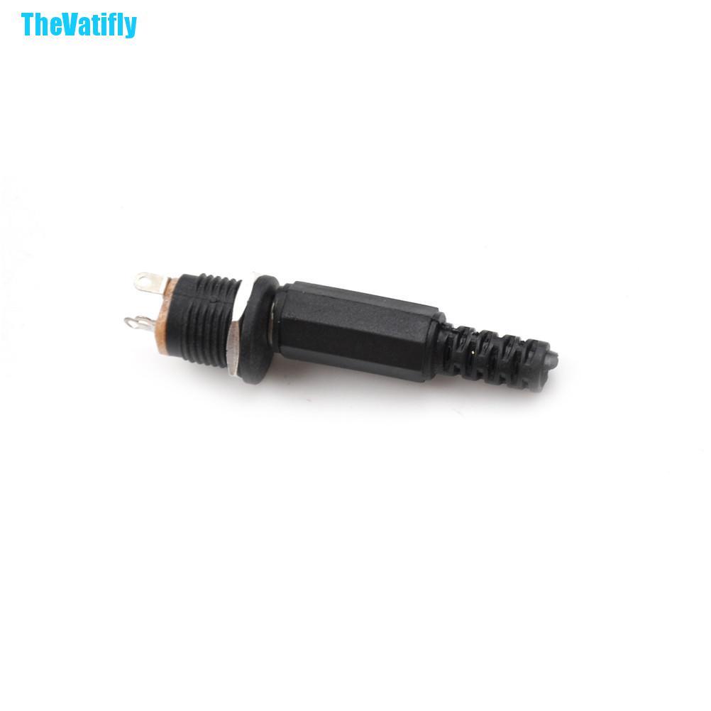 Bộ 10 Đầu Nối Ổ Cắm Cái + Phích Cắm 5.5x2.5 mm