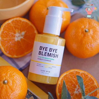 Gel Rửa Mặt Sủi BọtSáng Da Some By Mi Bye Bye Blemish Vita Tox Brightening Bubble Cleanser 120g -Yuja