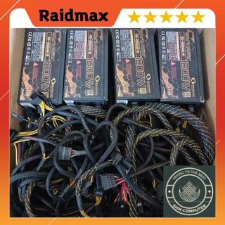 Nguồn Raidmax 1200w 80plus gold (ảnh thật)