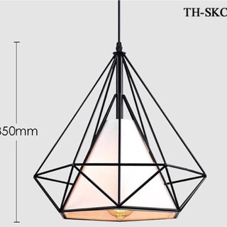 Đèn thả kim cương loại to 35cm