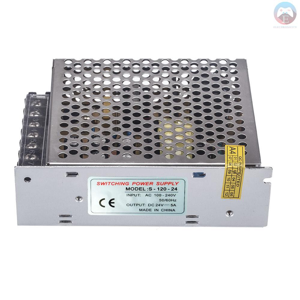 Bộ Biến Áp Ele Ac 100v ~ 240v Sang Dc 24v 5a 120w Cho Đèn Led