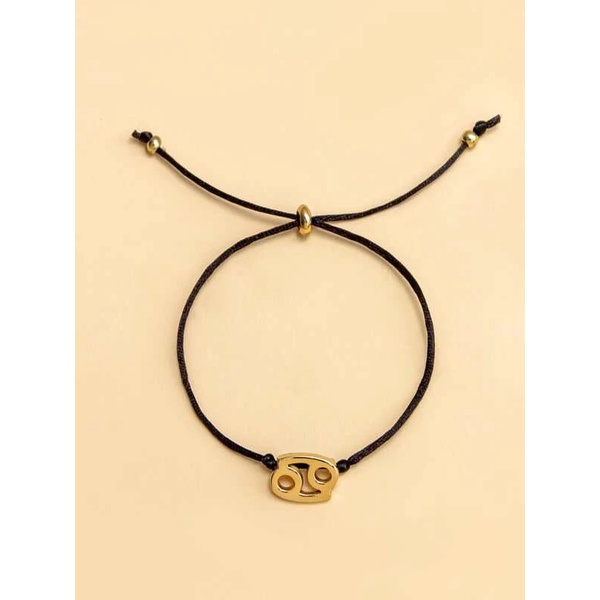 Vòng tay cung hoàng đạo mặt màu vàng