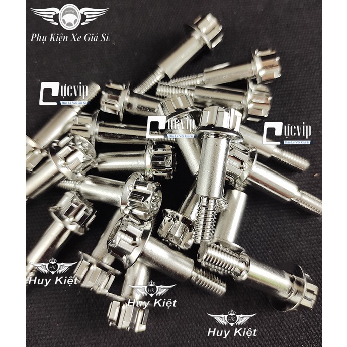 [Sale Khủng] Ốc Tay Thắng Salaya Inox304,Titan GR5 Gắn Wa,Dream,Fu,Sirius,Raider,Satria,Ex135 - 150,Win,WinX V2,V3 5066