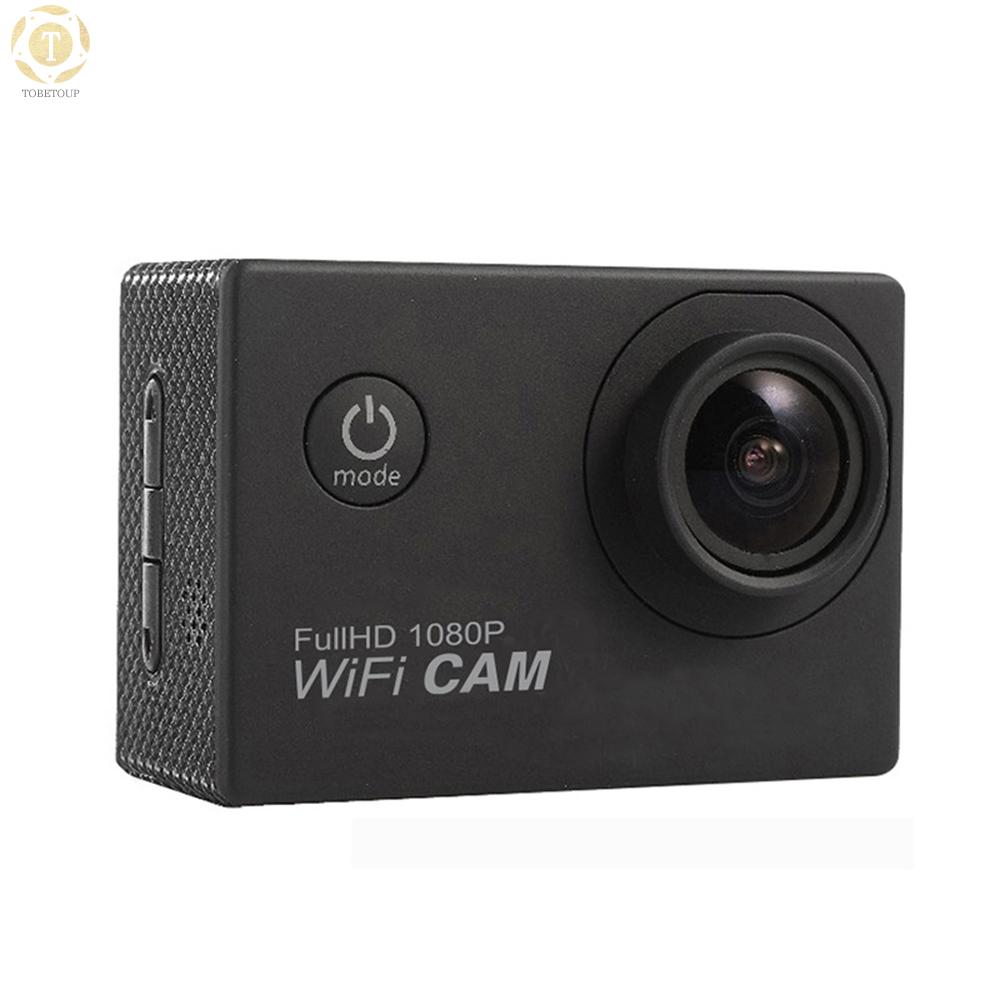 Camera Thể Thao Màn Hình Lcd 2.0 &quot;1080P 32g Thiết Kế T-F Chống Nước Hỗ Trợ Quay Video Cho Xe Đạp