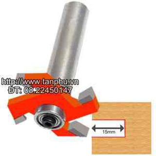 MŨI ROUTER CUỐC 4 CÁNH *5MM* SÂU 15MM