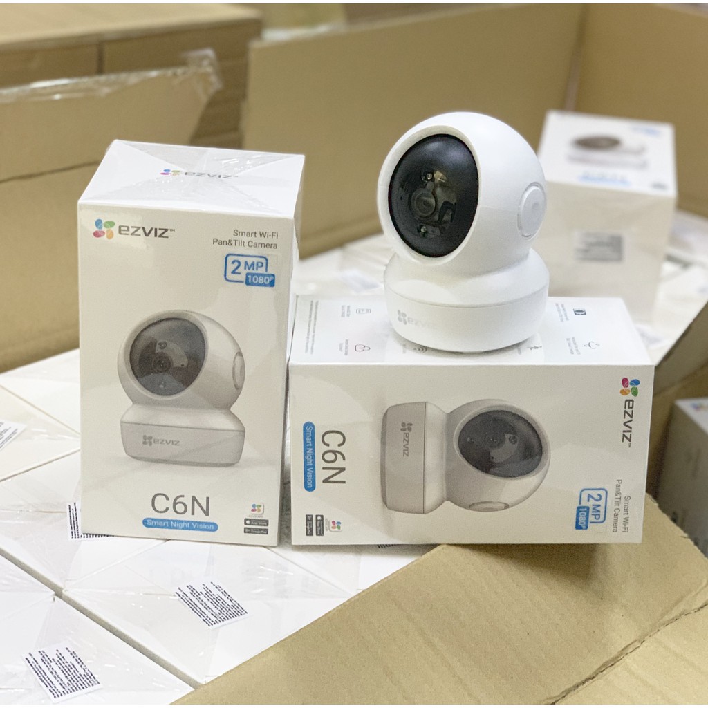 Camera Wifi Ezviz C6N 1080p 2MP / 2K 4MP Siêu Net Xoay 360 độ - Chính Hãng