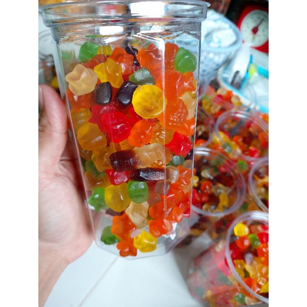 500GR KẸO DẺO CHIP CHIP VỊ TRÁI CÂY ĐỦ VỊ