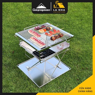 Bếp nướng than ngoài trời Campingmoon MT-045 Chính hãng Là Nhà - 6-8 người