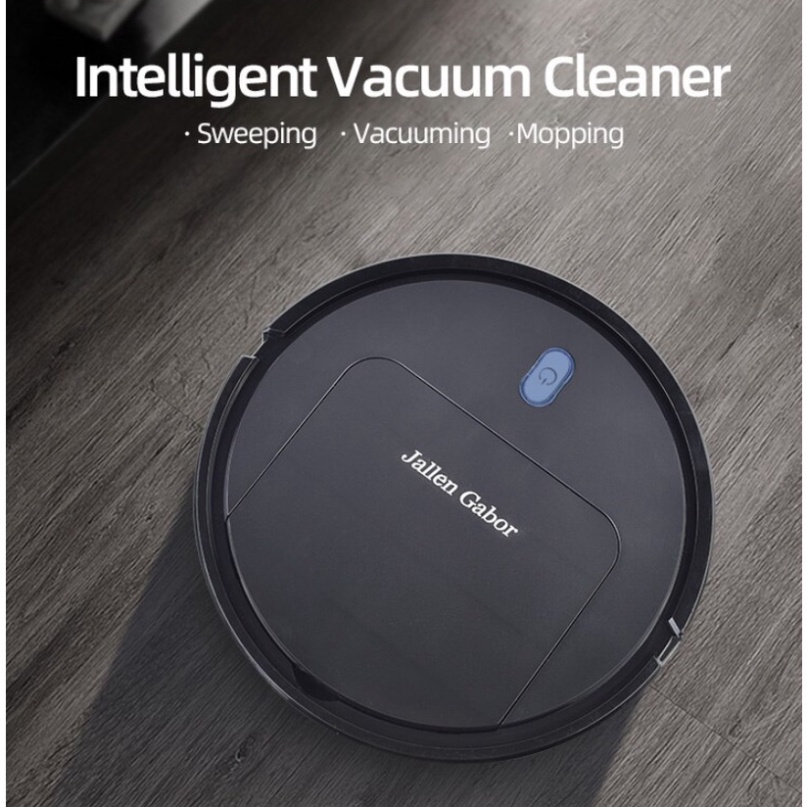 Robot Hút Bụi Quyét Nhà Jallen Gabor - IS25, Động Cơ Khỏe, Máy Chạy Cực Êm, Pin 90 Phút - Chính Hãng Bảo Hành 6 Tháng