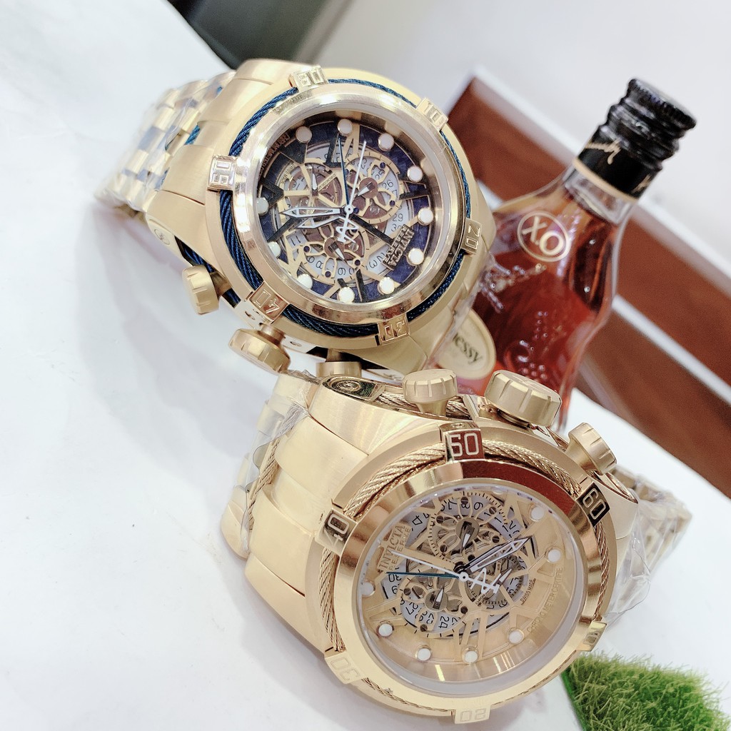Đồng Hồ Nam Invicta Reserve Zeus Bolt Chronograph , Dây Thép , Size 52mm