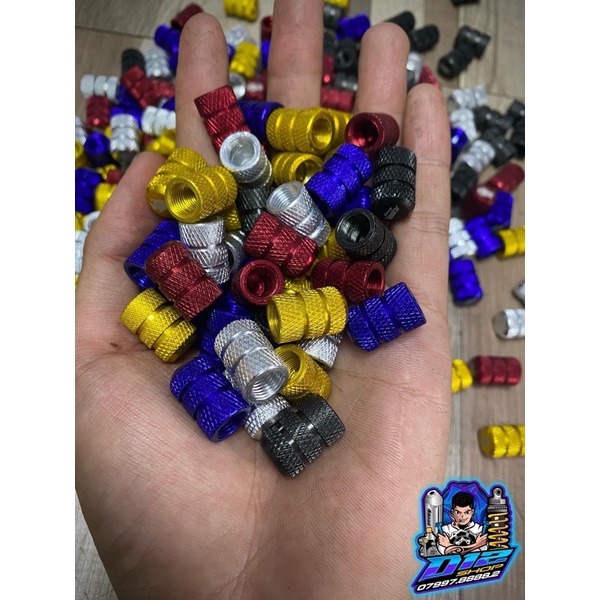 VAN LỐP XE/ VAN VÒI CHẤT LIỆU NHÔM MÀU PHỐI NGẪU NHIÊN