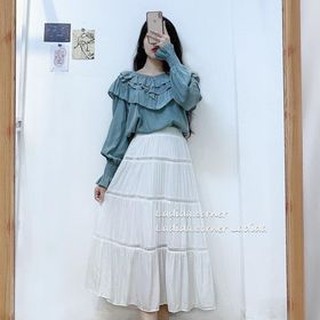 áo trễ vai cổ bèo