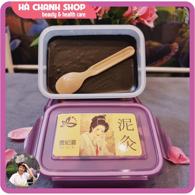 Bùn Cứu Dưỡng Sinh GUIFEIXI Hộp 500g Bùn Cứu Thảo Dược Chuyên Dùng Cho Spa Hỗ Trợ Tê Mỏi Lưng Giảm Mỡ Bụng