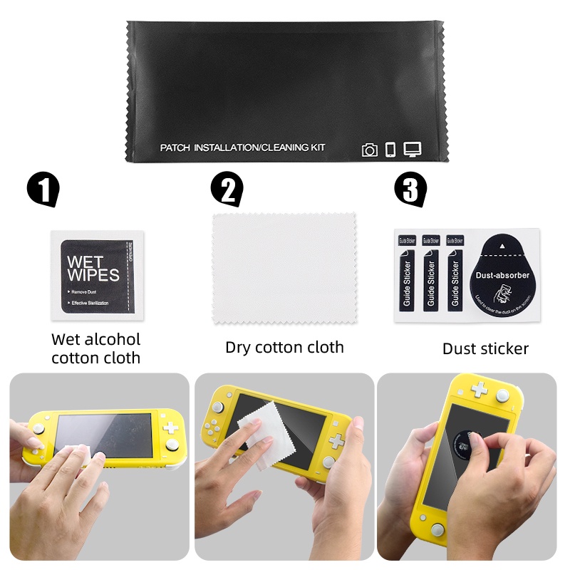 Bộ Cọ Làm Sạch Lỗ Tròn Cho Máy Chơi Game Nintendo Switch Console Suit Suit Phù Hợp Với Vỏ Tai Nghe Bluetooth Không Dây