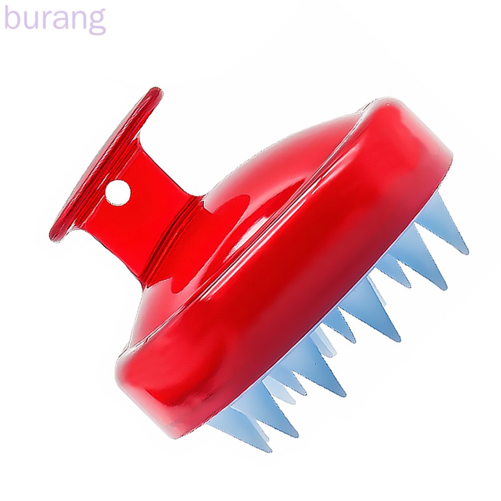 Bàn chải gội đầu mát-xa thư giãn bằng silicon tiện dụng