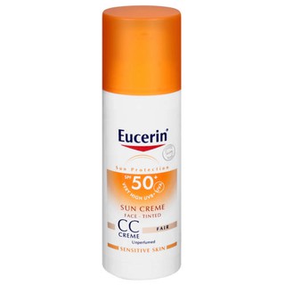 [VŨ KHÍ CHỐNG NẮNG] EUCERIN KEM CN TRANG ĐIỂM - SUN FACE TINTED CC CREAM SPF50+