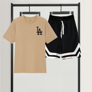 Sét Bộ Đồ Unisex Nam Nữ Siêu Đẹp Phong Cách Kèm Quần Thun Quần V