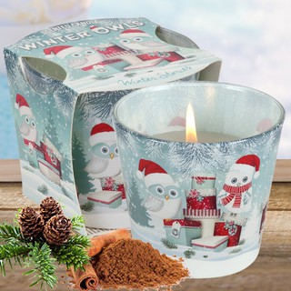 LY NẾN THƠM BARTEK CANDLES PTT02787 TUYẾT THÔNG LEN