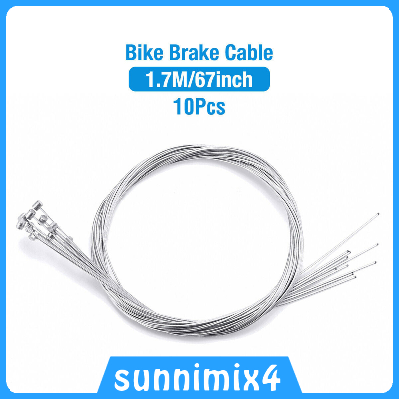 [H₂Sports&Fitness]10x Bicycles Shifter Derailleur Gear Steel Rear Inner Brake Cable Wire