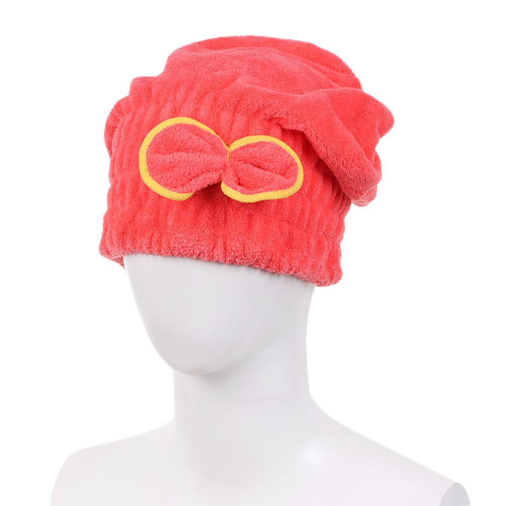 FOREVER Mũ Trùm Đầu Làm Khô Tóc Nhanh Chóng Thoáng Khí Đính Nơ Xinh Xắn Cho Nữ