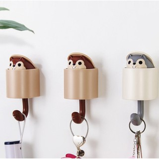 Móc treo đồ hình sói siêu cute chịu lựa 2.5 kg