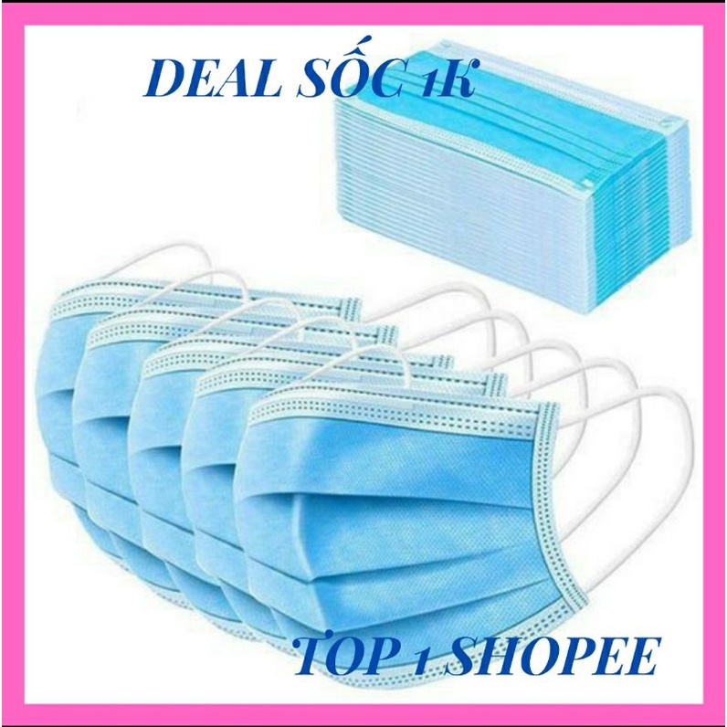Khẩu trang 4 lớp kháng khuẩn♥️2 CHIẾC♥️Đạt tiêu chuẩn ISO y tế