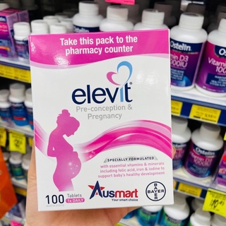 Vitamin bà bầu Elevit Pregnancy Multivitamin 100 Pack (100 Days)