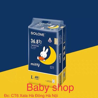 Bỉm quần Miffy Solove - Nội địa Trung cao cấp L50/XL46/XXL46 ( BAN ĐÊM )