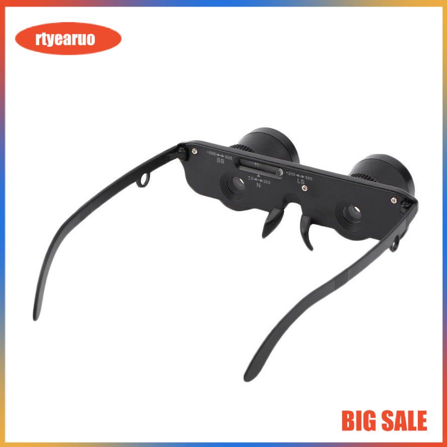 3 In 1 3x28 Magnifier Glasses Style Telescope Outdoor Fishing Optics Binoculars Fishing Game Watching Tackle Device