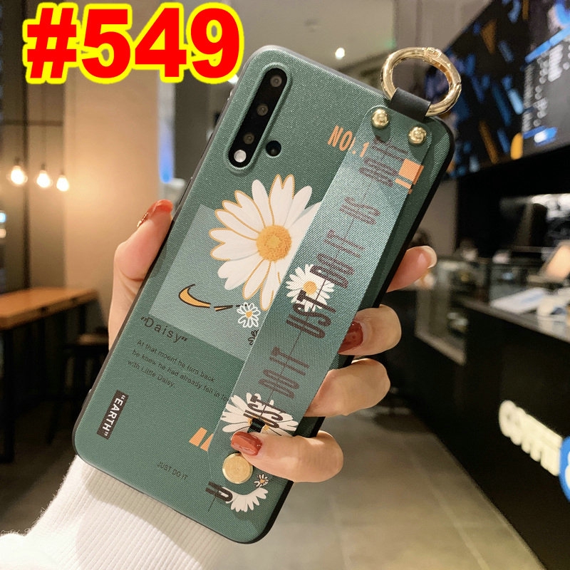 Ốp điện thoại TPU in hình hoa cúc trắng cho HUAWEI P40 P30 P20 Lite Mate 30 20 10 Pro Nova 7i 3i 3e 5T Y7 Y9 Prime 2019