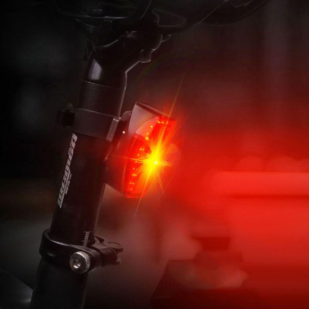 Đèn Hậu Cảnh Báo An Toàn Chống Nước 500mAh Gắn Xe Đạp Thể Thao Ngoài Trời