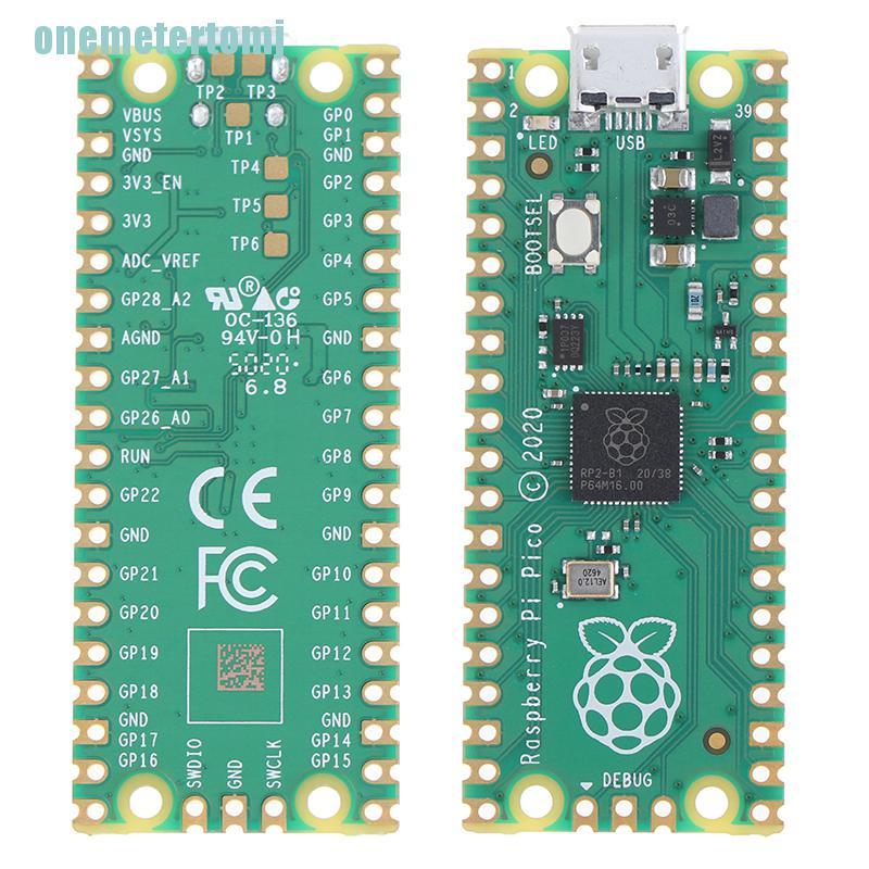 【ter】New Raspberry pi pico Microcontroller Development Singlechip Board Dual-core