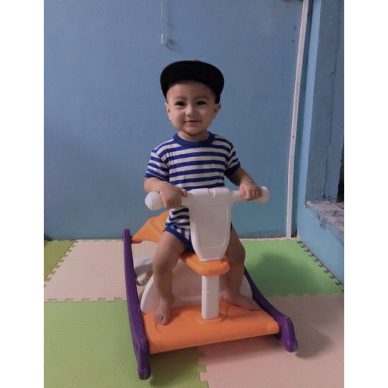 GHẾ ĂN DẬM KẾT HỢP BẬP BÊNH CHO BÉ THỎA THÍCH VUI CHƠI