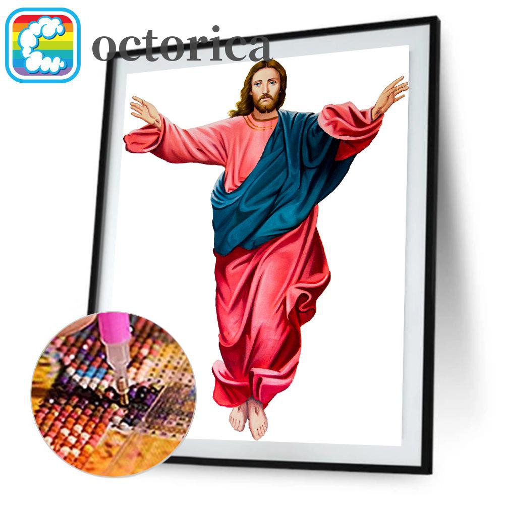 Bộ Tranh Đính Đá 5d Tự Làm Hình Chúa Jesus 1.12 Great Jesus