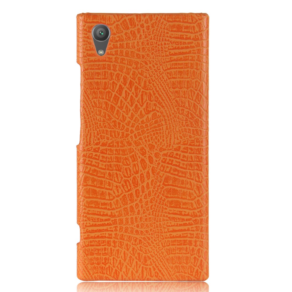 Sony Xperia XA1 Plus case phone bag Retro Crocodile Skin PU leather Luxury cover