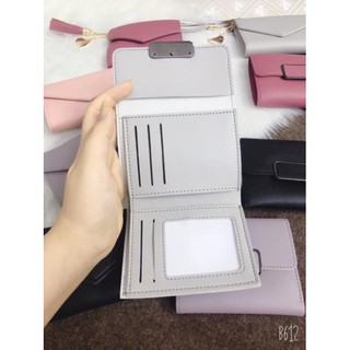 Ví bóp cầm tay da nữ mini đẹp VD70