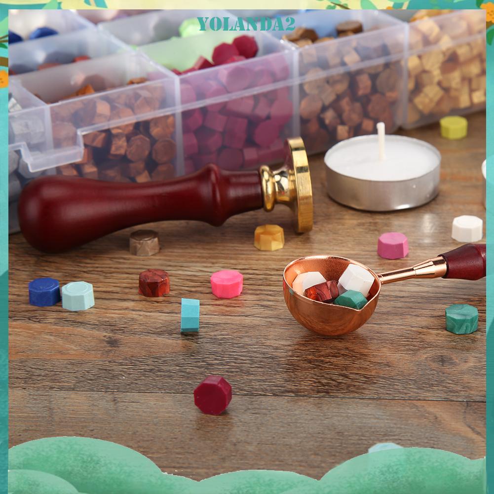 Đầu in con dấu sáp bằng đồng 25mm phong cách retro