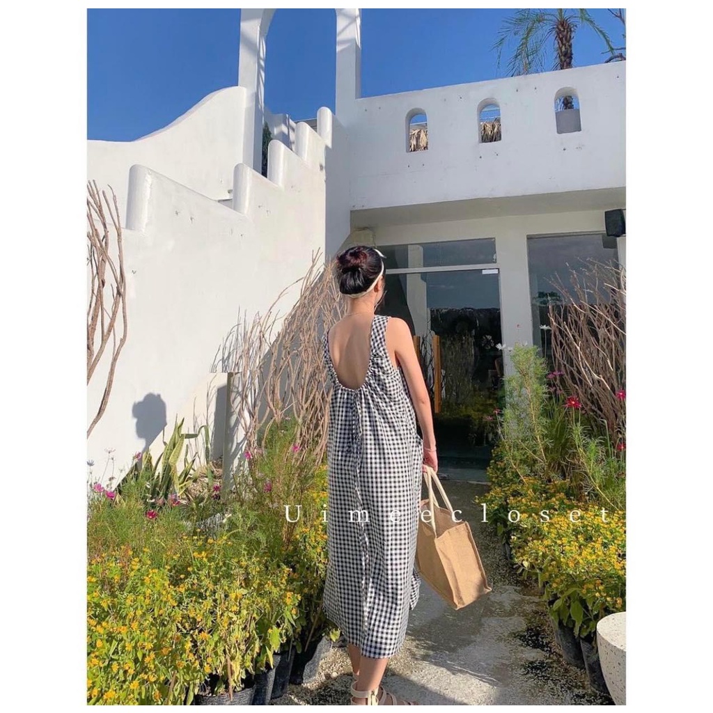 ĐẦM FORM SUÔNG CARO NHIỀU MÀU XINH XẮN - CROSS DRESS