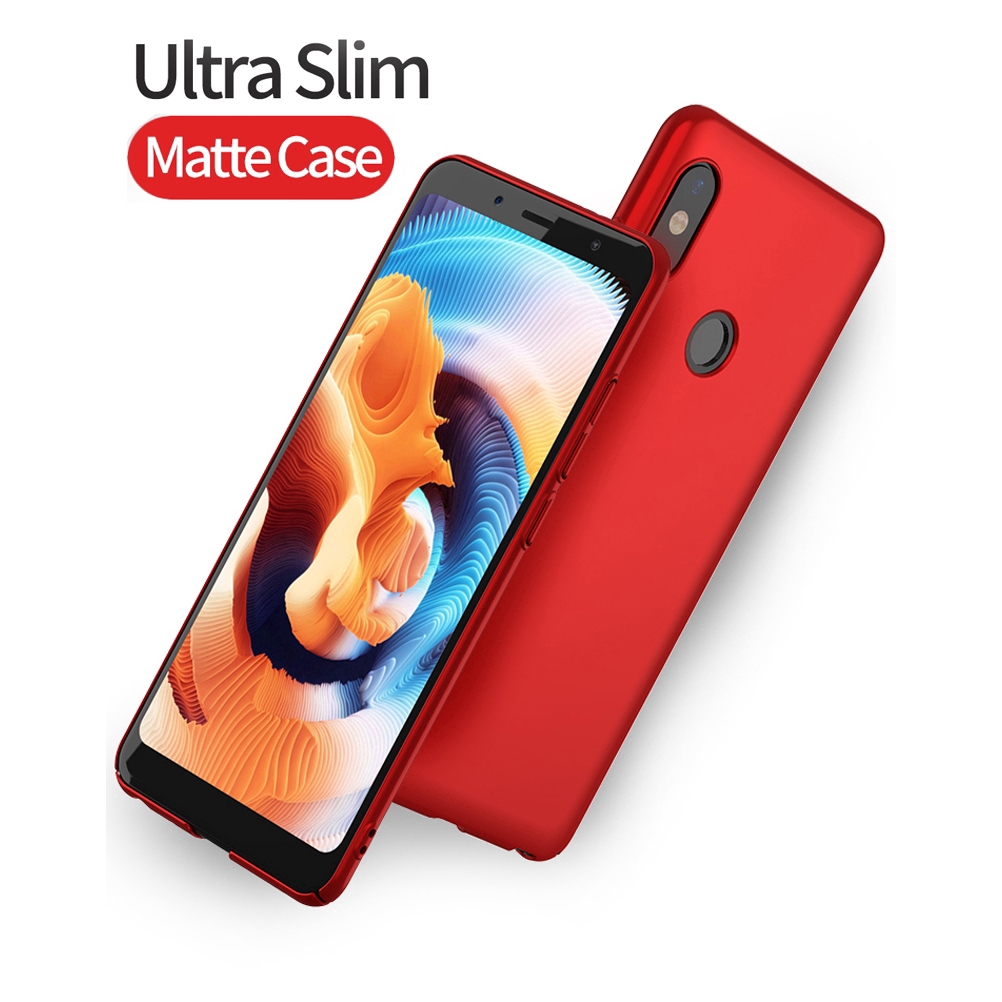 Ốp cứng nhám PC siêu mỏng cho điện thoại Xiaomi Redmi 6 Pro 6A 5A 5 Plus 3S A2 Lite