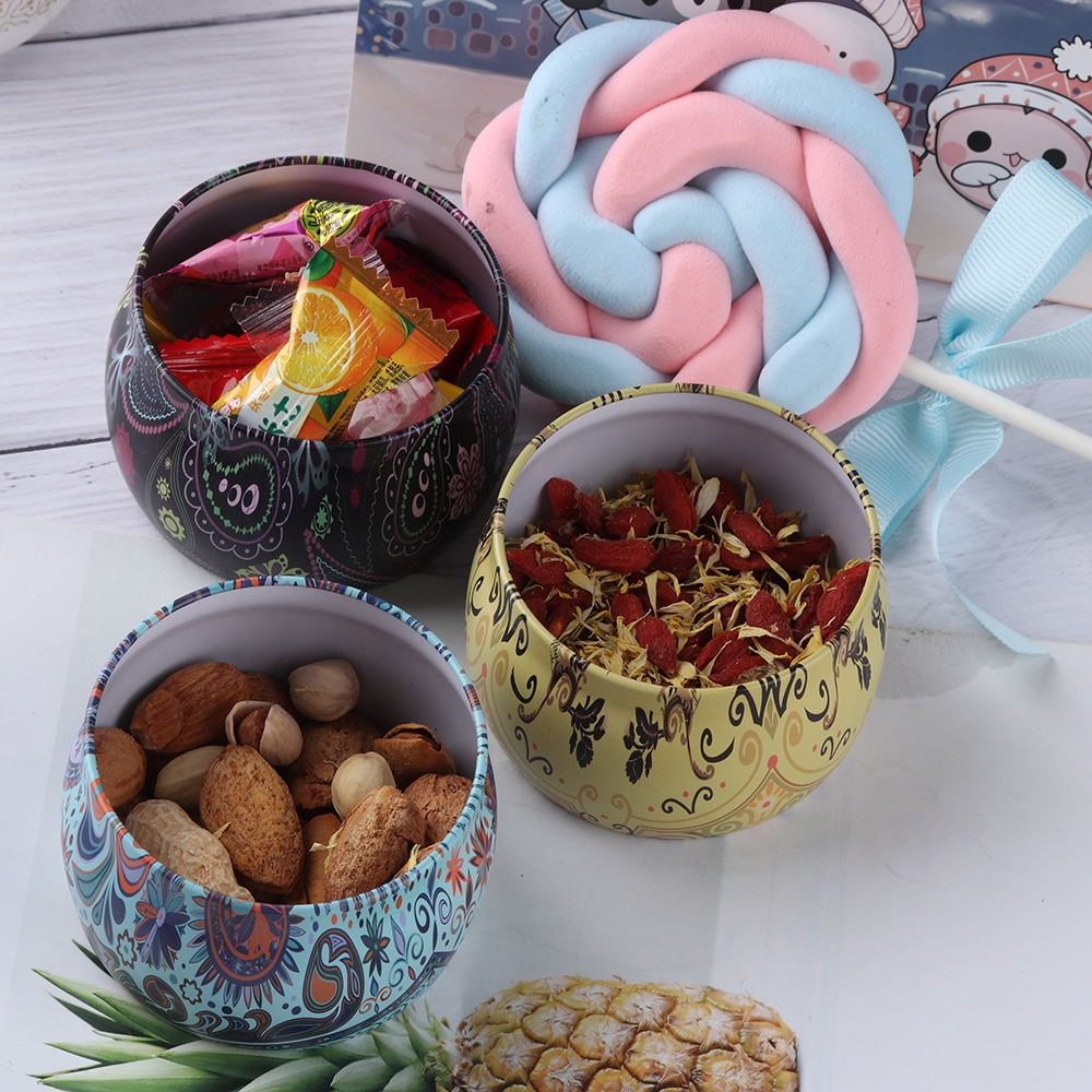 Hộp thiếc đựng trang sức hình hoa hồng xinh xắn