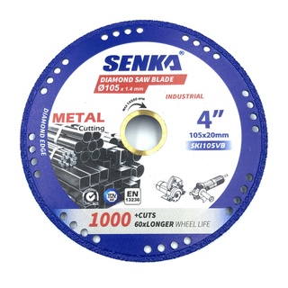 [HCM] SENKA 1 Lưỡi cắt sắt kim cương đa năng TẤT-CẢ-TRONG-1 cho máy tua nhanh 105mm