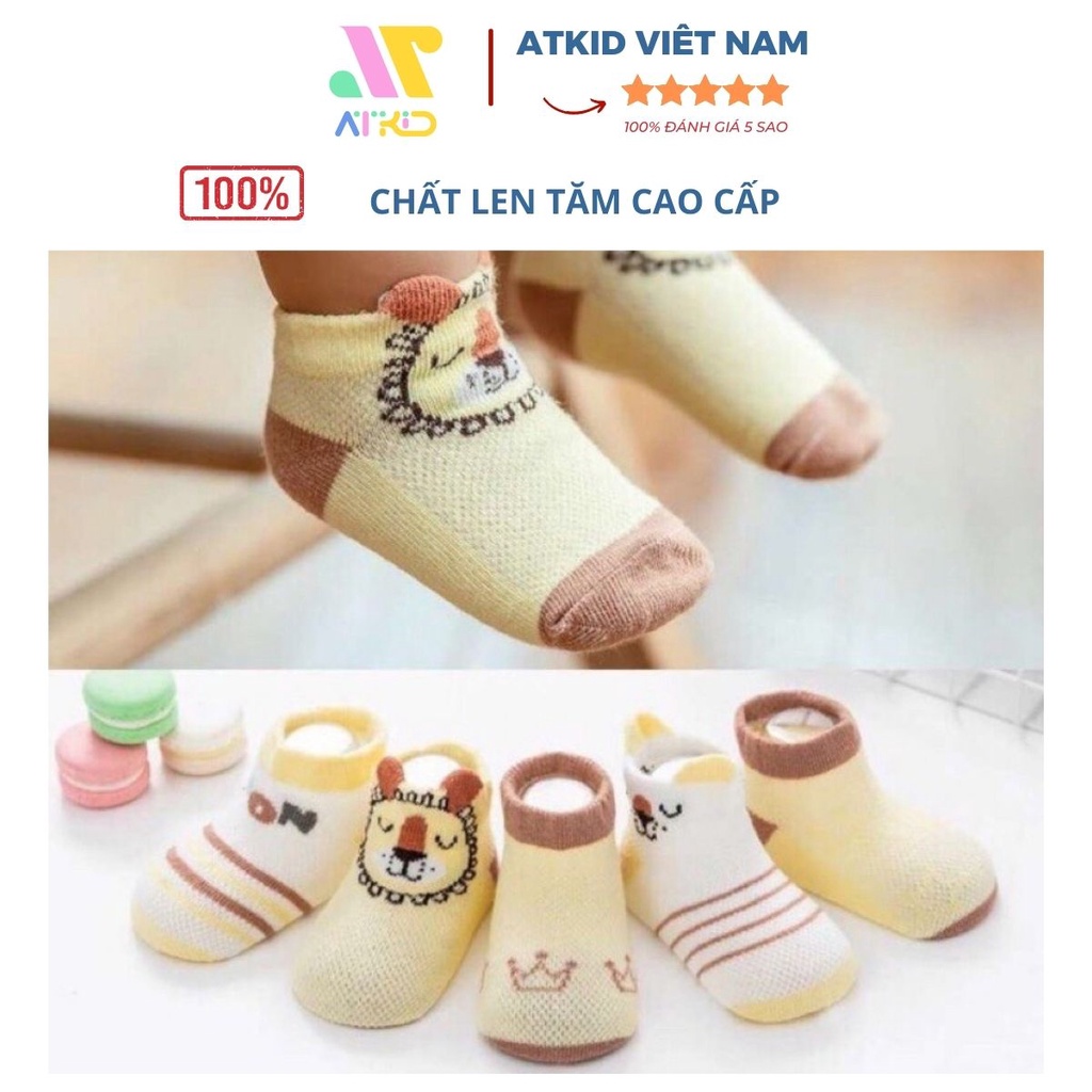 Set tất cho bé trai bé gái nhiều lứa tuổi đôi Vớ với các họa tiết siêu cưng cho bé trai bé gái