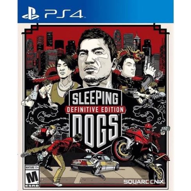 Đĩa game ps4: Sleeping Dogs: Definitive Edition